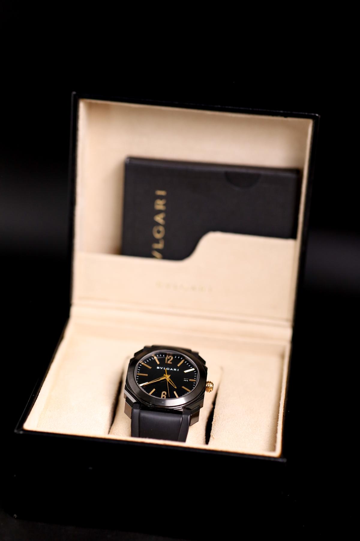 Bulgari Octo Ultra Nero Full Set
