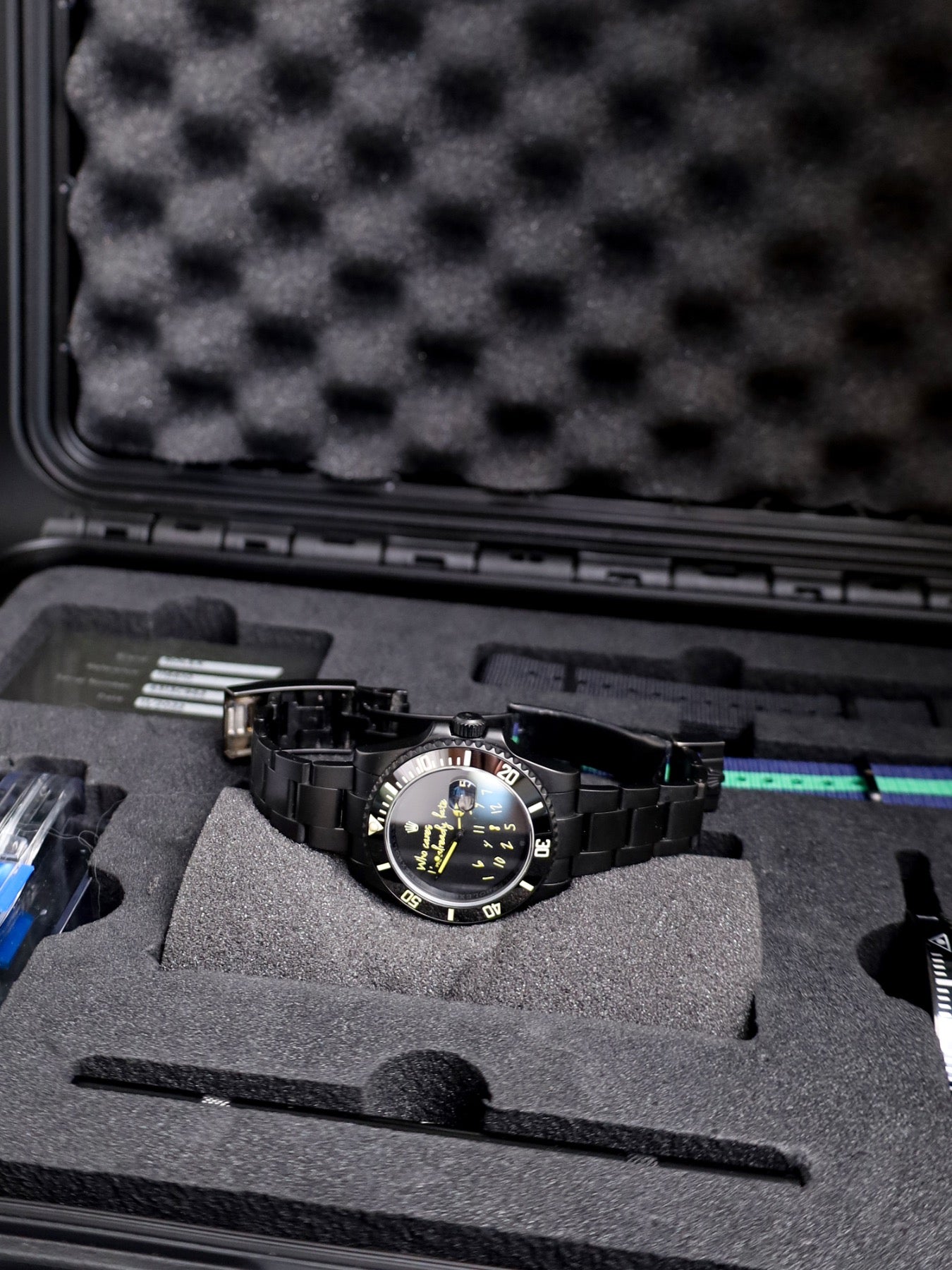 Rolex Submariner Date VENOM "Who Cares"? 116610LNBlack