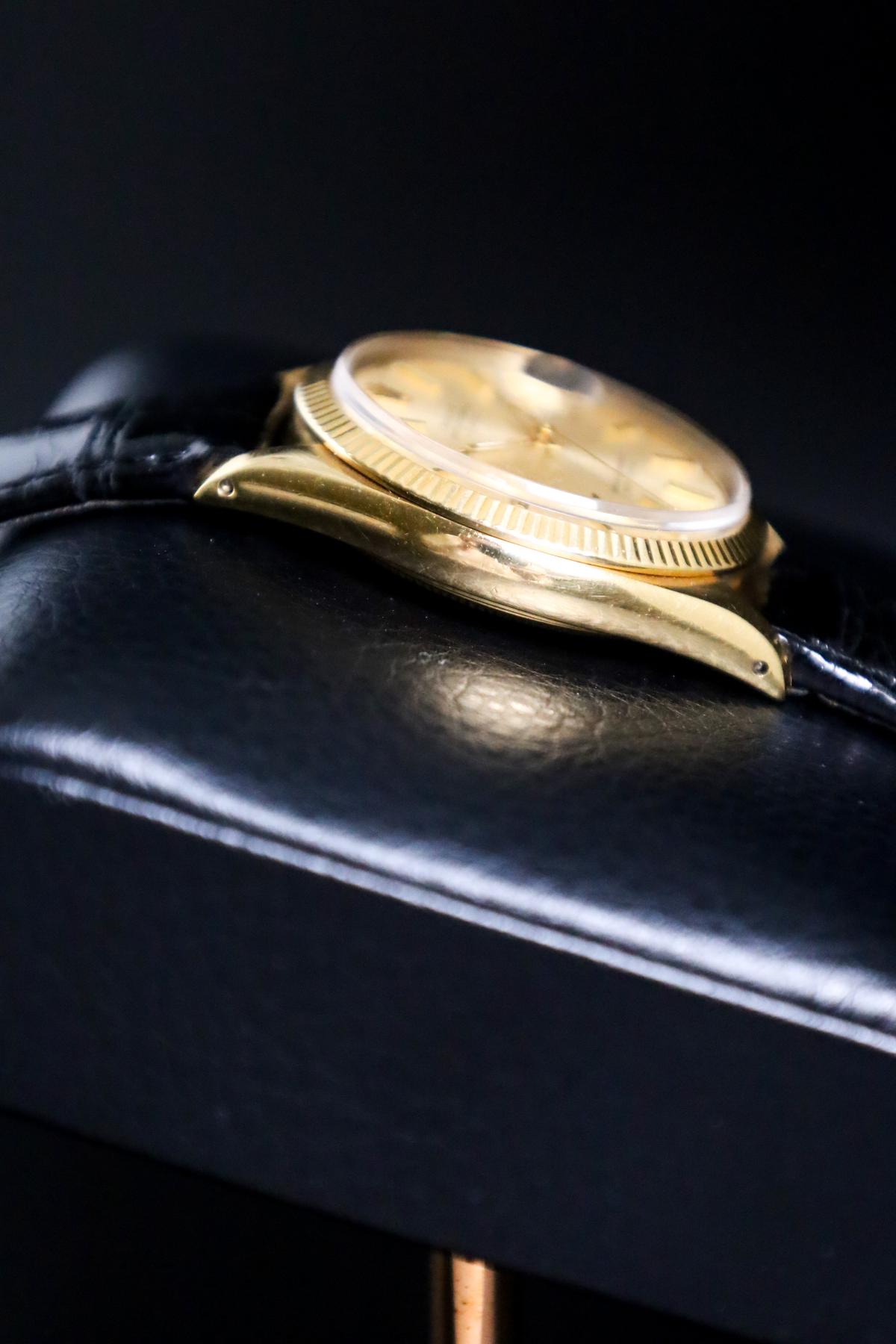 1973 Rolex Perpetual Date 1503 18K Yellow Gold