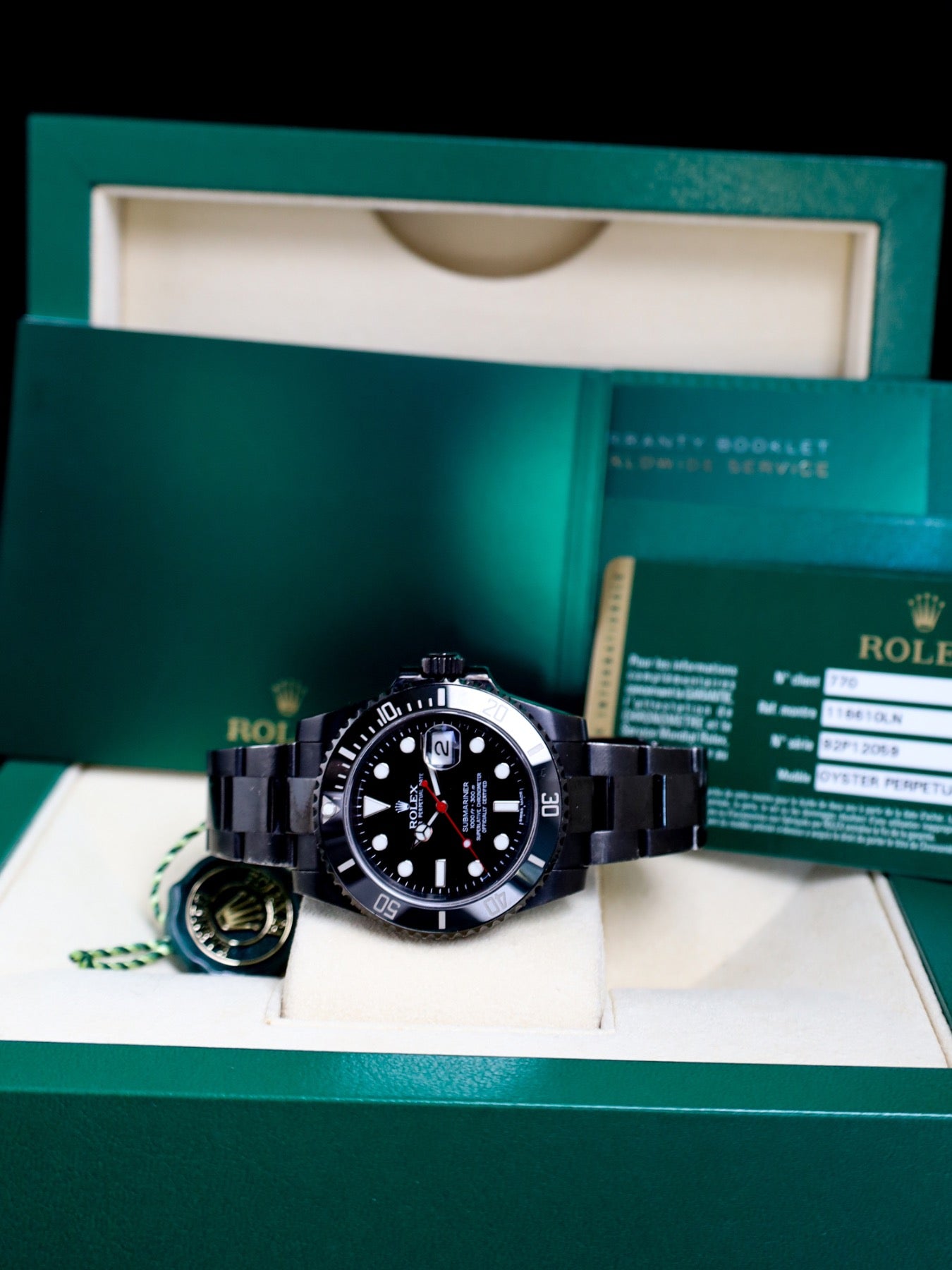 Rolex Submariner Date 116610LN Black