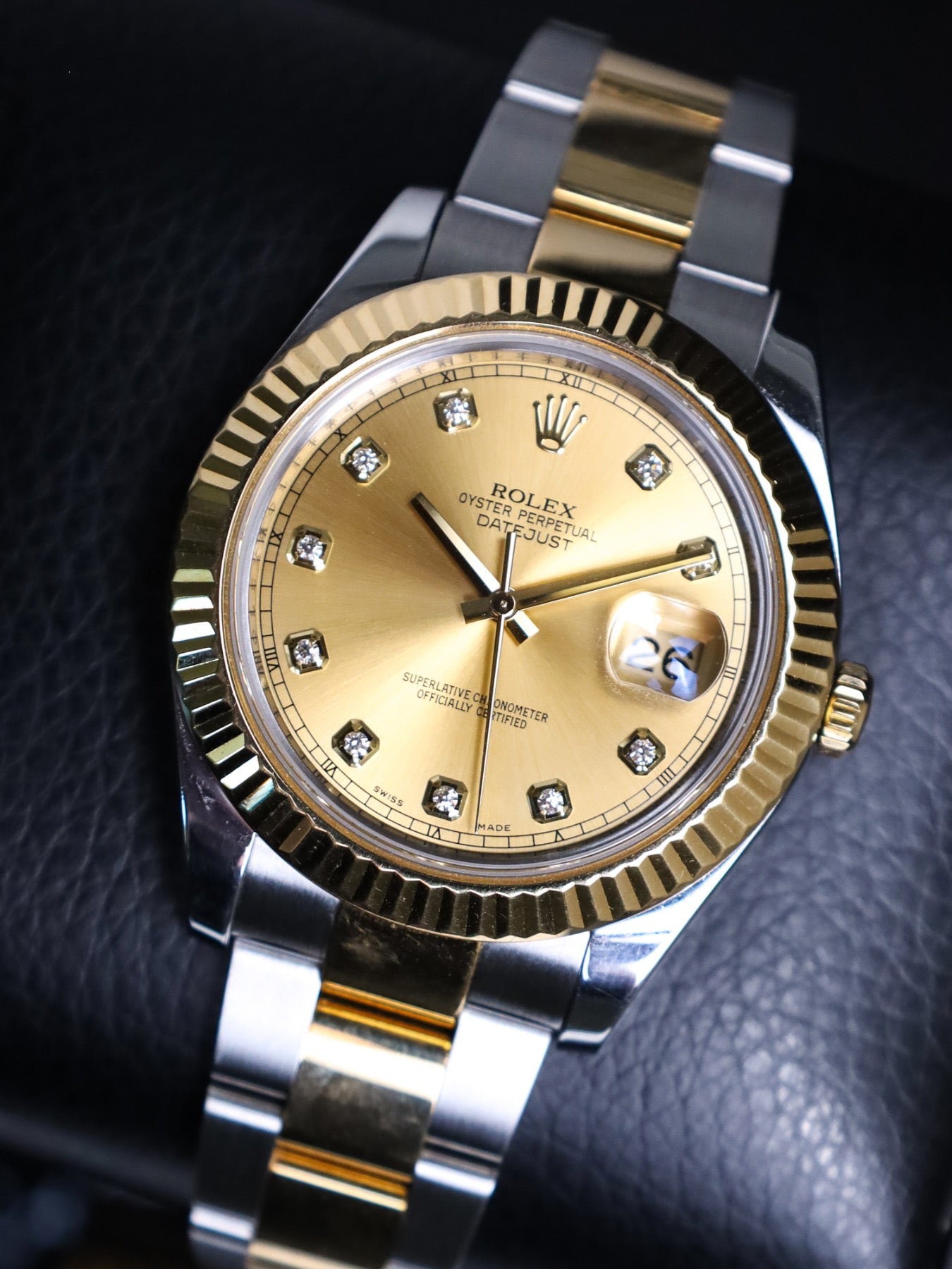 Rolex Datejust II 116333 Champagne