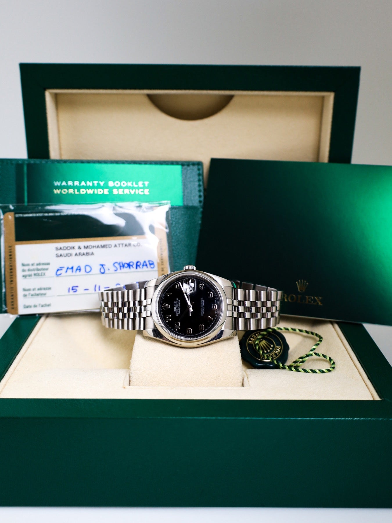 Rolex Datejust 36 116200 Black