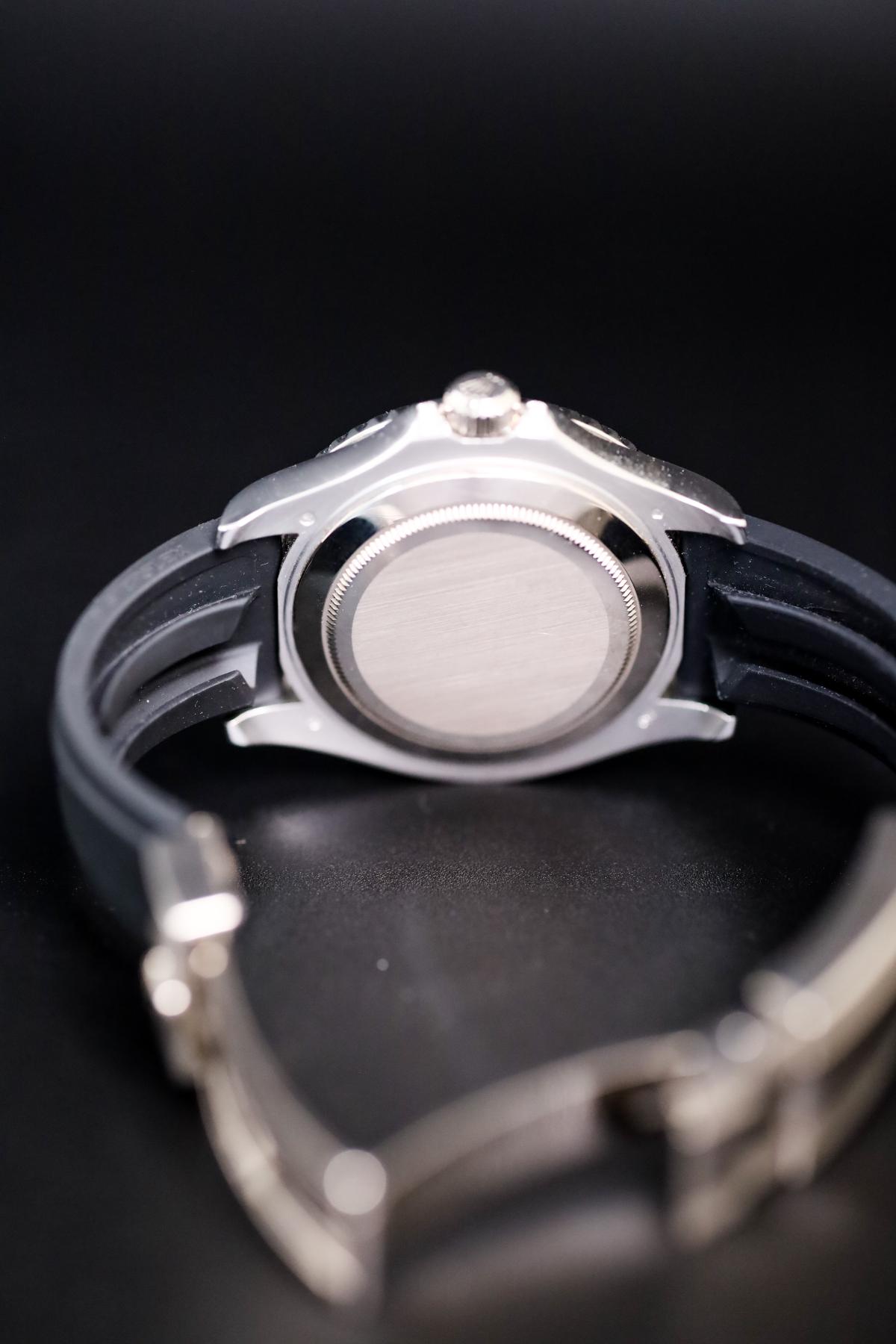 Rolex Yacht-Master 42 White Gold Custom Natural Stones