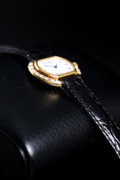 70's-80's Cartier Ellipse 67081 18K Yellow Gold