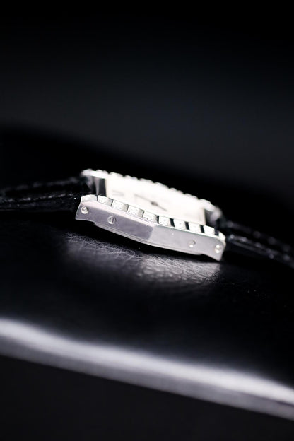 Cartier Lanières Tonneau White Gold Factory Diamonds