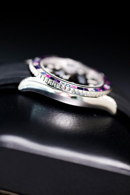 Rolex Yacht-Master 42 White Gold Custom Natural Stones