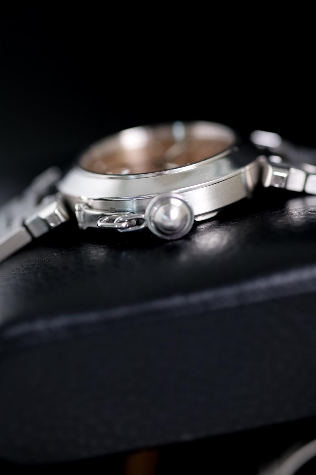 Cartier Pasha C Automatic 2324 Stainless Steel Pink Grid Dial - view 10