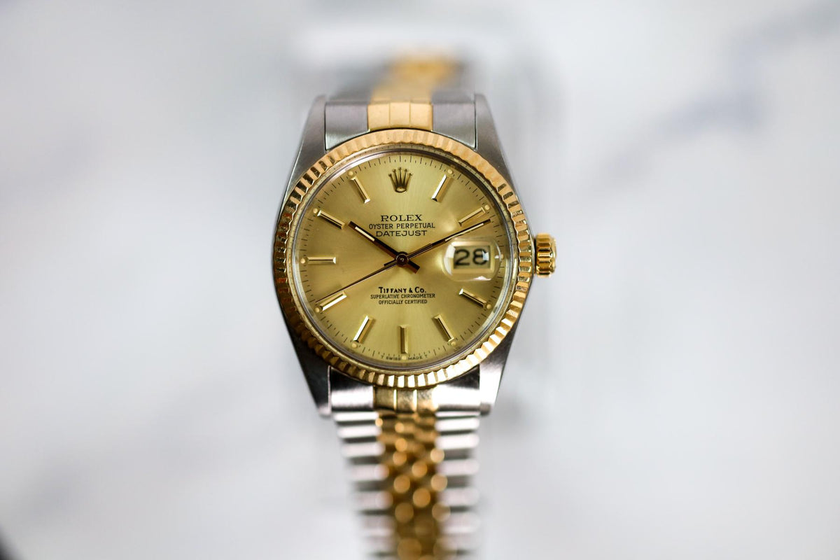 1986 Rolex Datejust 36 16013 "Tiffany"
