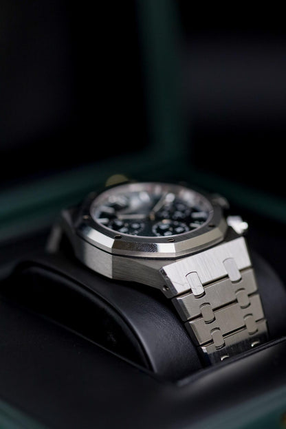 Audemars Piguet Royal Oak Chronograph 26240ST Stainless Steel Green Dial - view 4