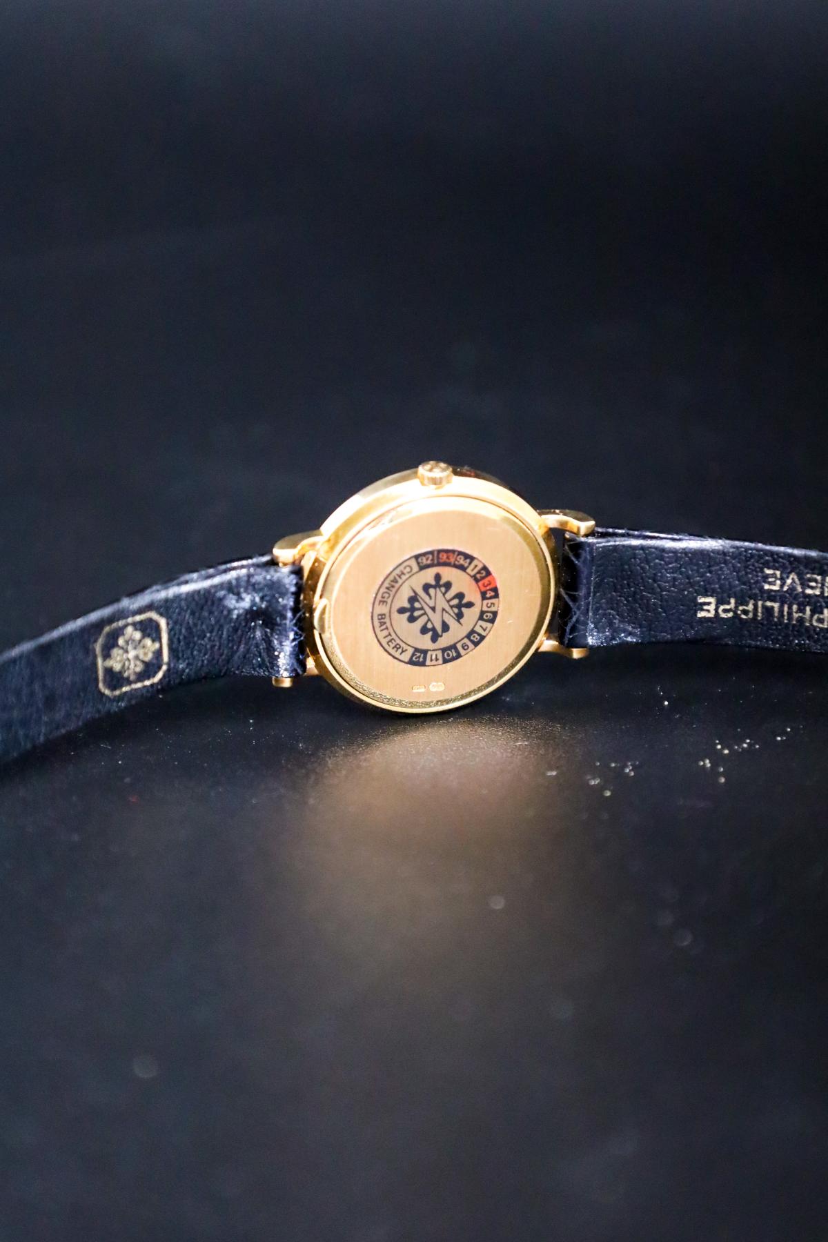 90's Patek Philippe Calatrava 4820 Factory Diamonds