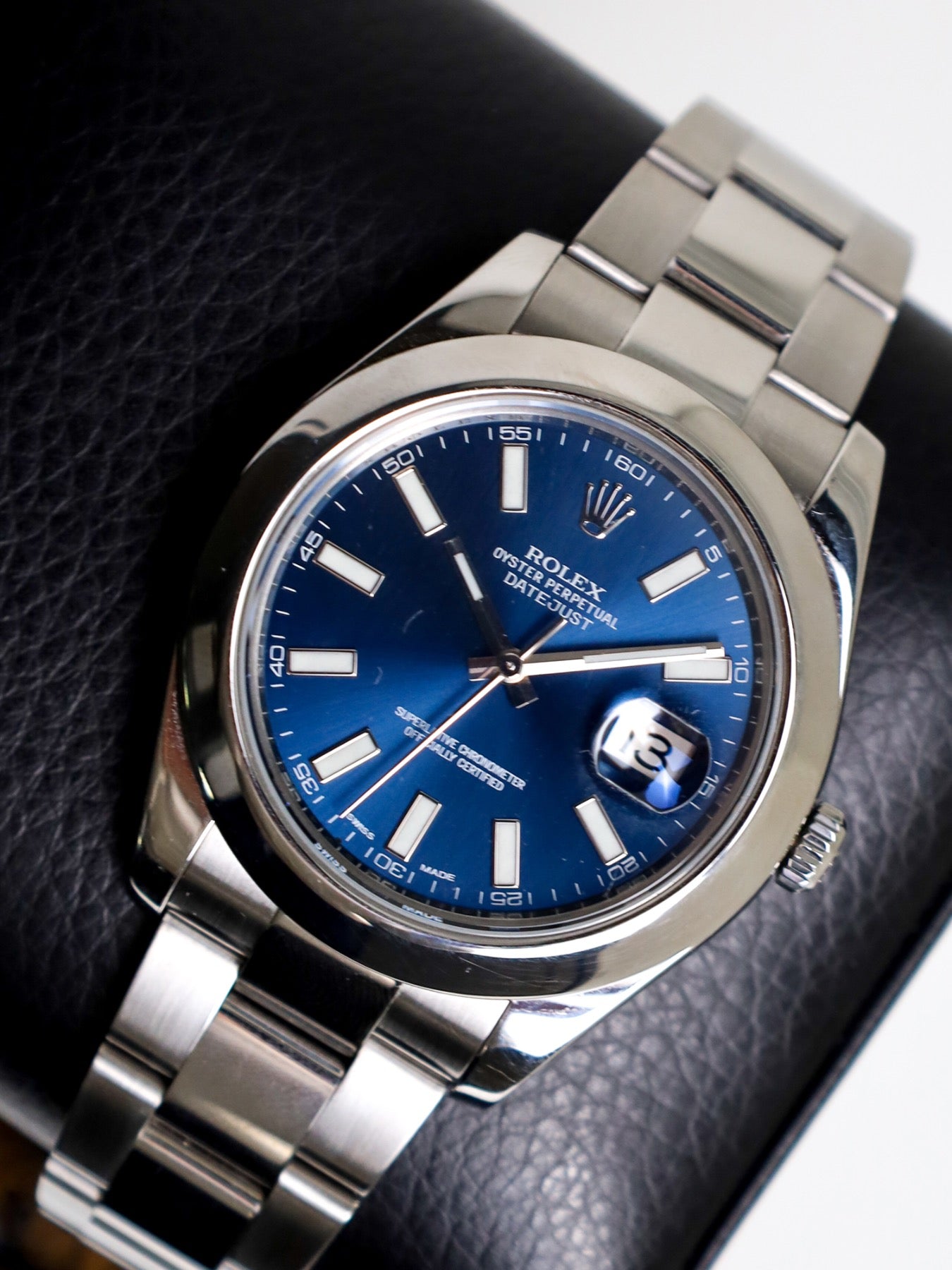 Rolex Datejust II 116300 Blue