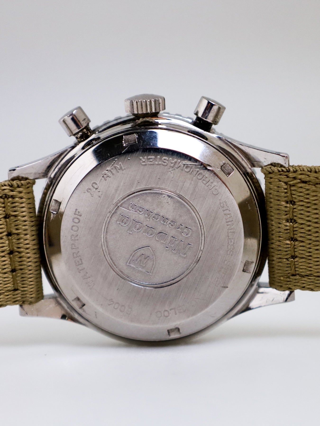 Nivada Grenchen Chronomaster Aviator Sea Diver 1581 M 8222