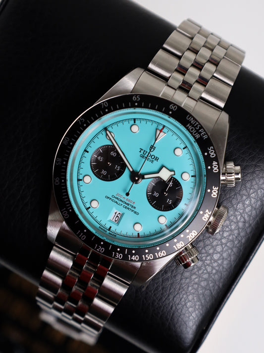 Tudor Black Bay Chrono Flamingo Blue 2025 M79360N-0024