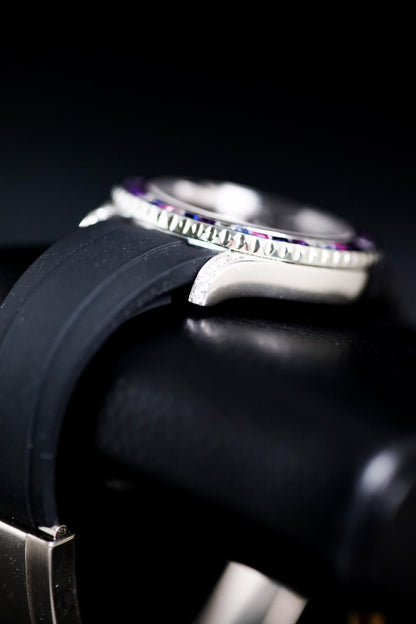 Rolex Yacht-Master 42 White Gold Custom Natural Stones