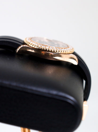 Rolex Yacht-Master 37 268655 Rose Gold Oysterflex Natural Diamonds