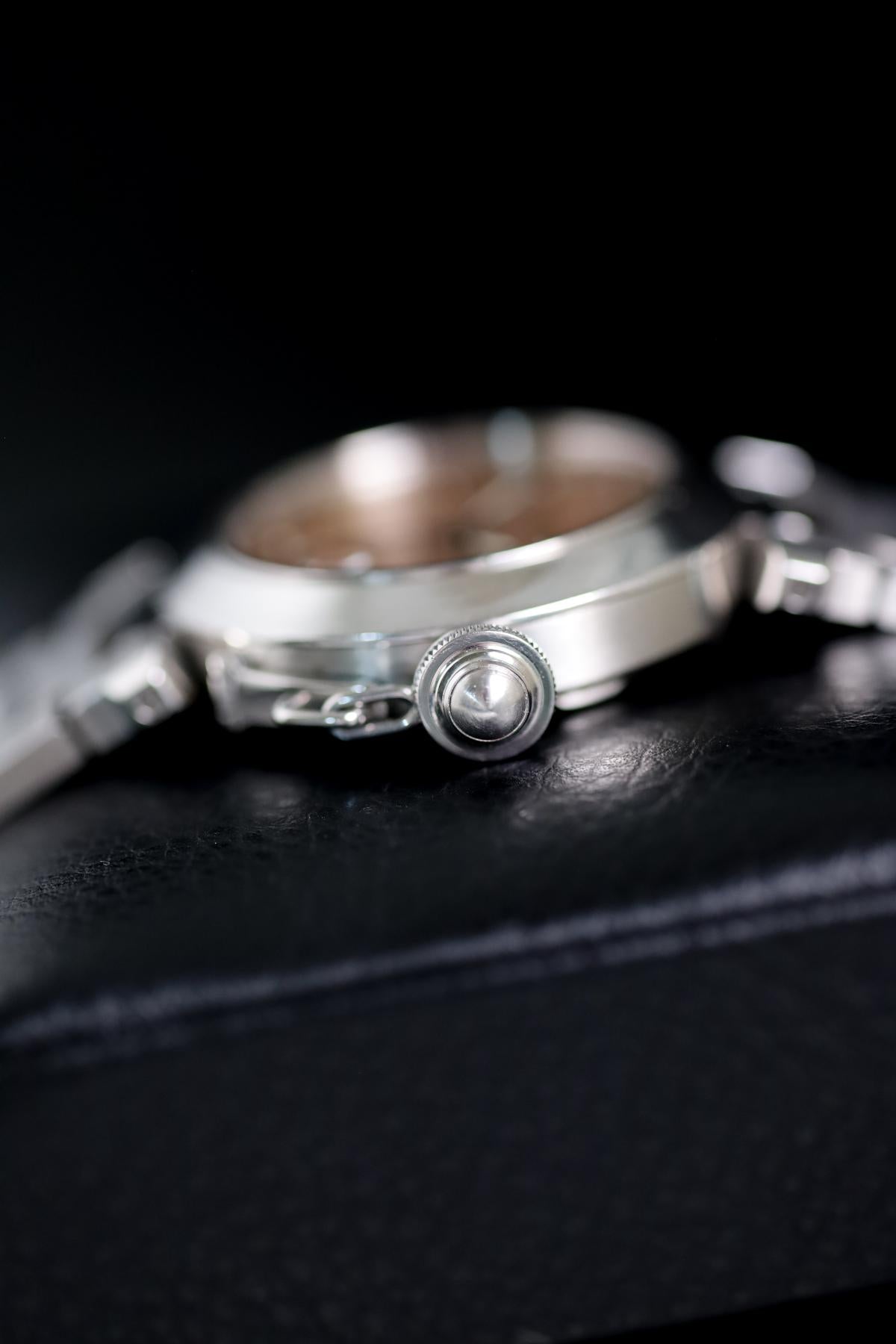 Cartier Pasha C Automatic 2324 Stainless Steel Pink Grid Dial - view 9