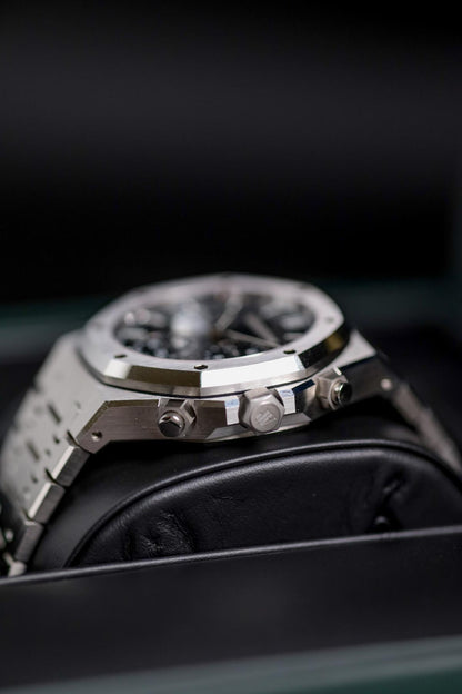 Audemars Piguet Royal Oak Chronograph 26240ST Stainless Steel Green Dial - view 7