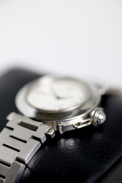 Cartier Pasha C 2324 Stainless Steel White Dial - view 2