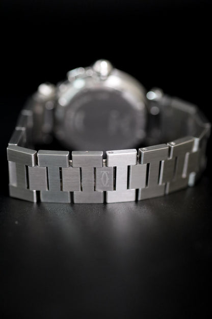 Cartier Pasha C 2475 Stainless Steel Black Dial - view 9