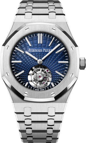 Audemars Piguet Flying Tourbillon 41mm Stainless Steel Blue Dial | 26530ST.OO.1220ST.01