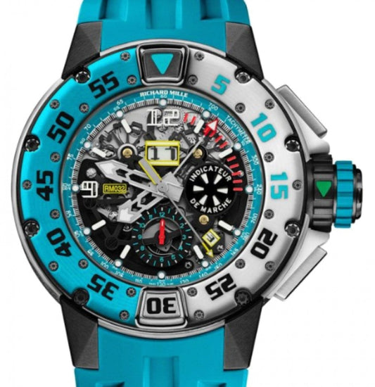 Richard Mille Automatic Winding Flyback Chronograph Les Voiles de Saint Barth Carbon TPT RM 032 - BRAND NEW